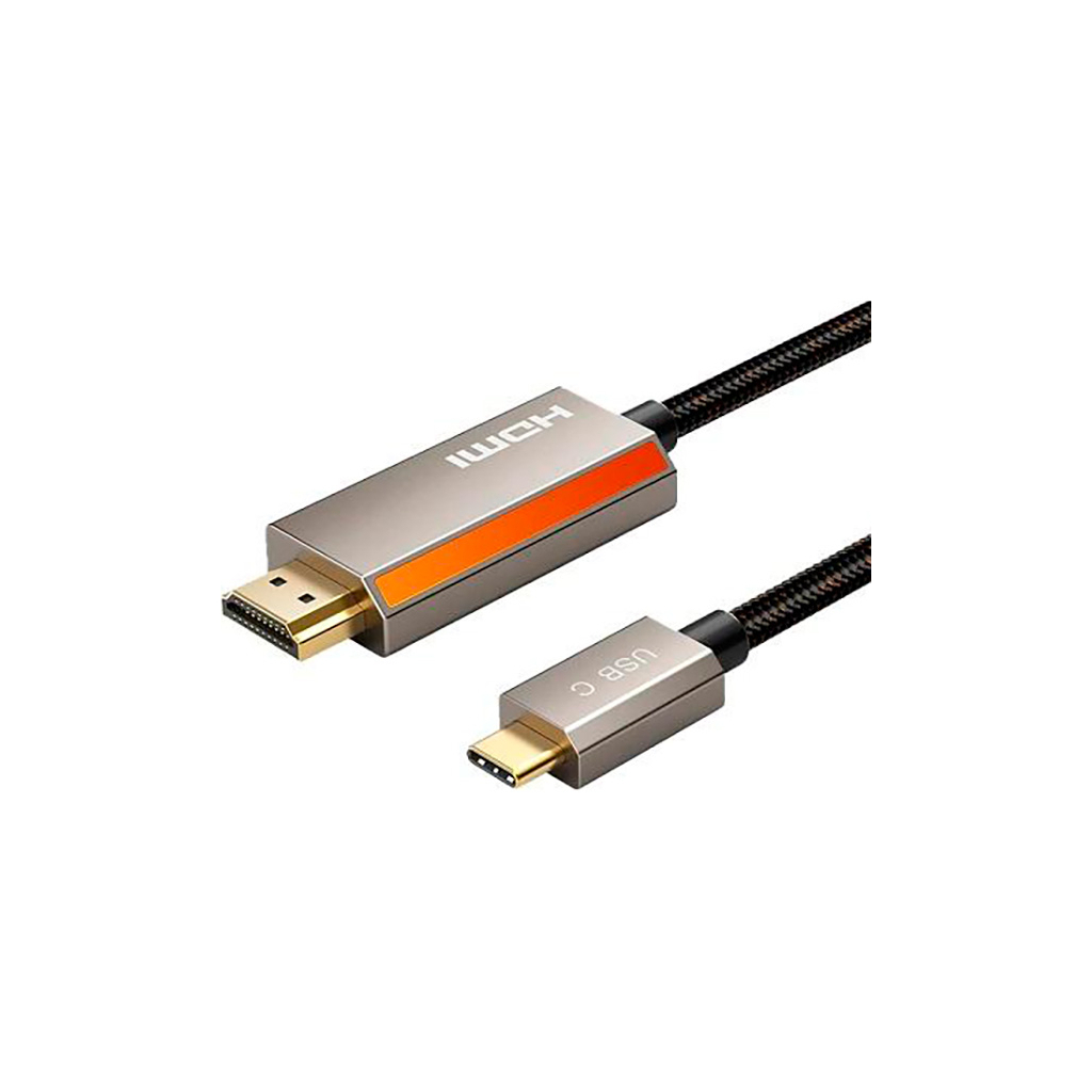Кабель мультимедійний USB-C to HDMI 2.0m Cabletime (CA914258) - изображение 2