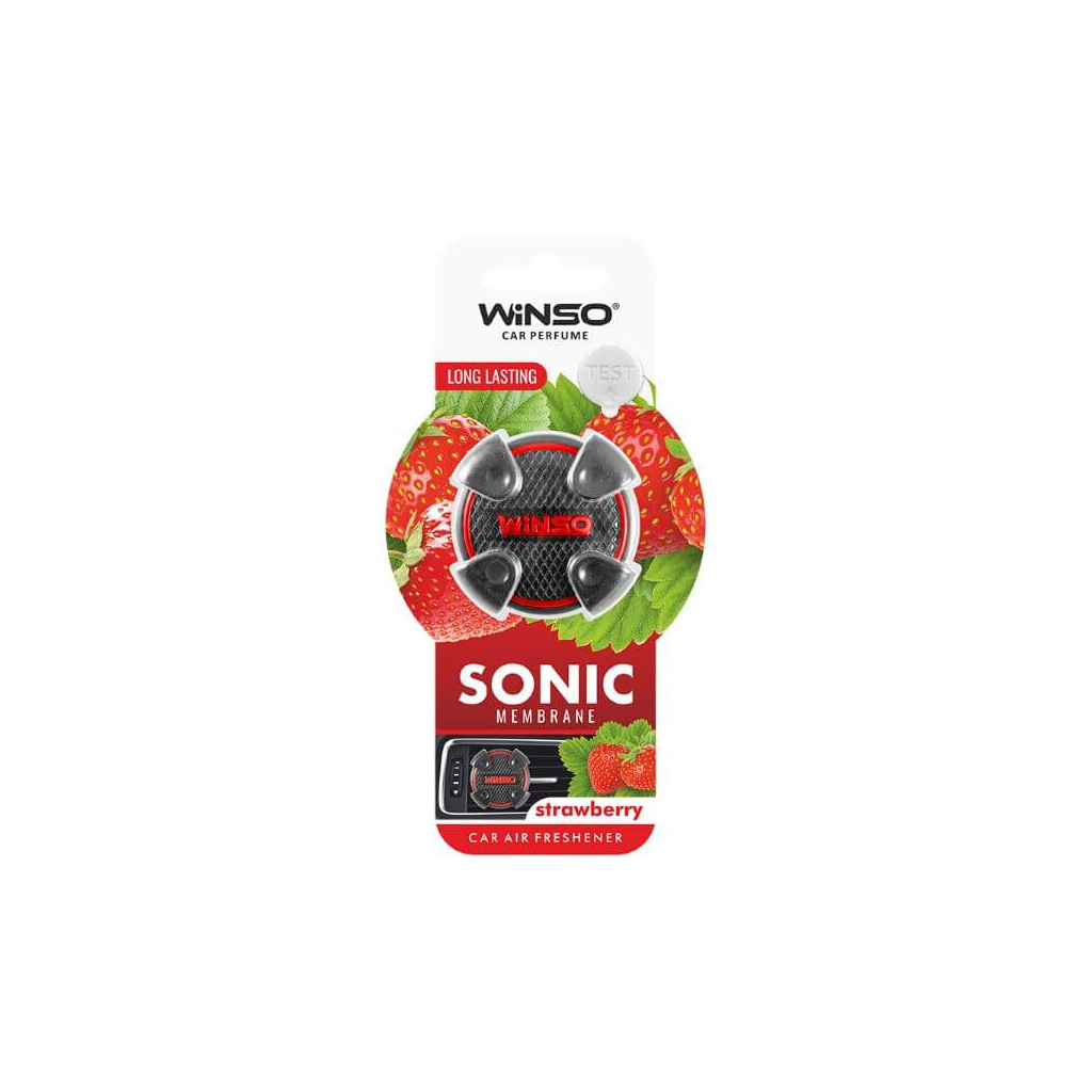 Ароматизатор для автомобіля WINSO Sonic Strawberry (531070) - зображення 1