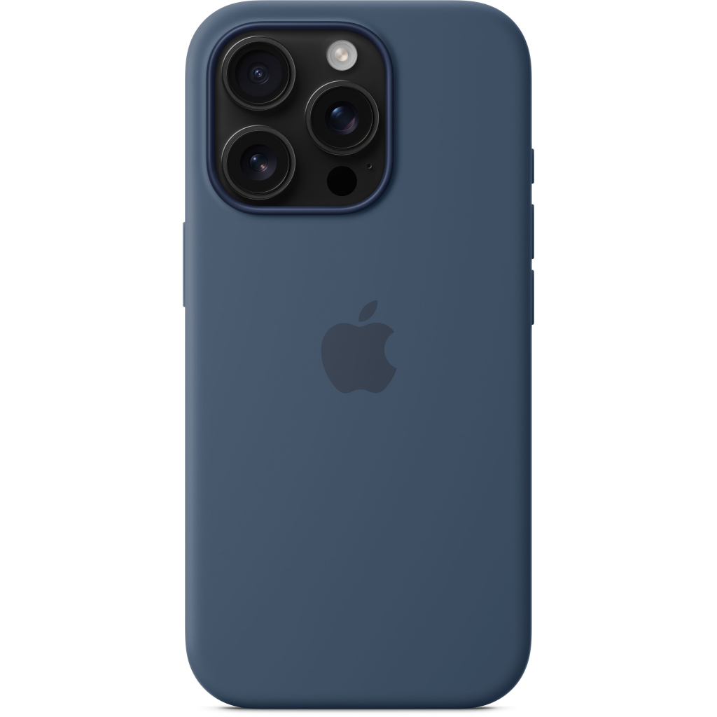 Чохол до мобільного телефона Apple iPhone16 Pro Silicone Case with MagSafe - Denim (MYYK3ZM/A) - зображення 5