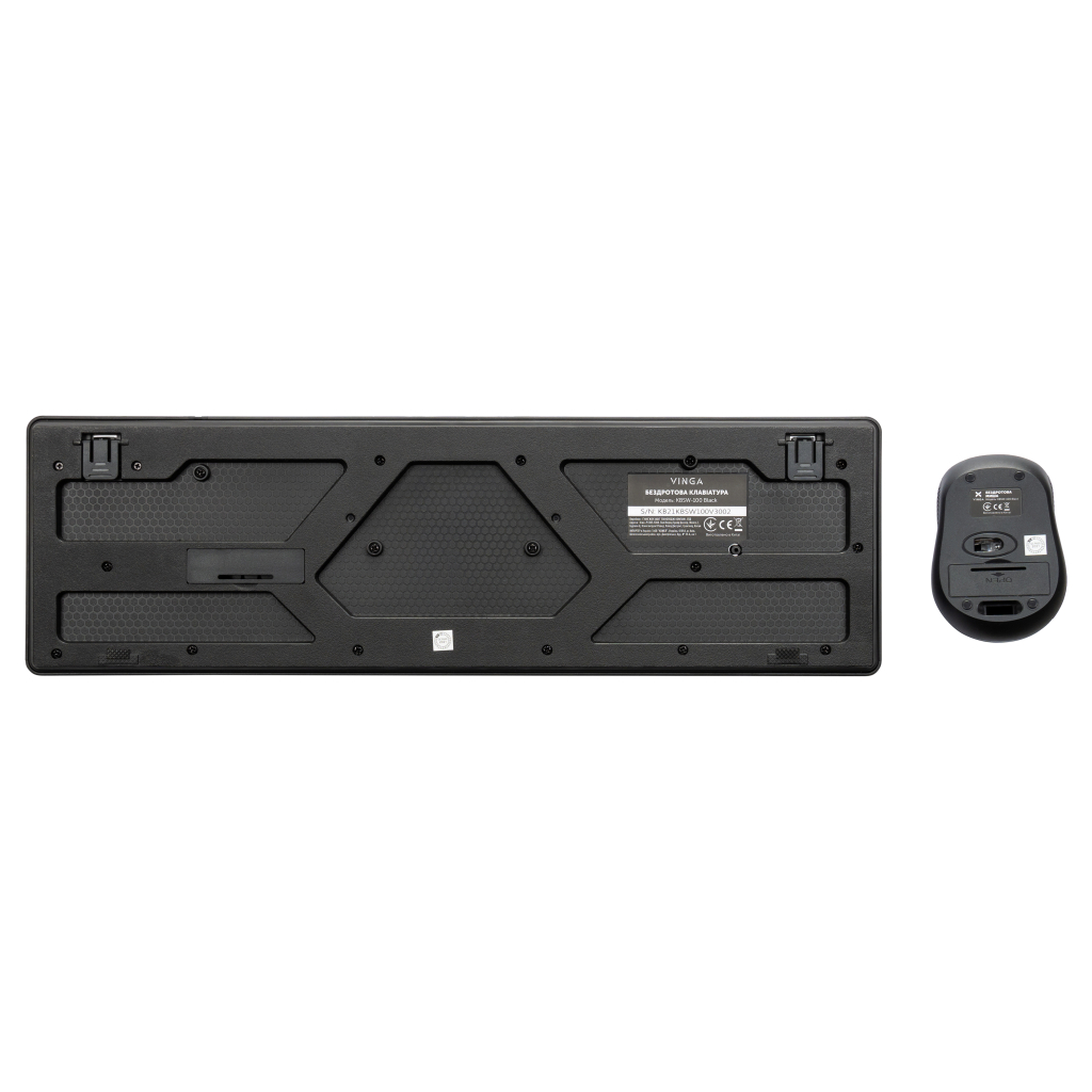 Комплект Vinga KBSW-100 Black - зображення 9