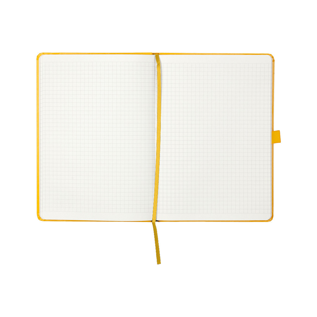 Книга записна Axent Partner, 125x195 мм, 96 аркушів, клітинка, жовта (8201-08-A) - зображення 8