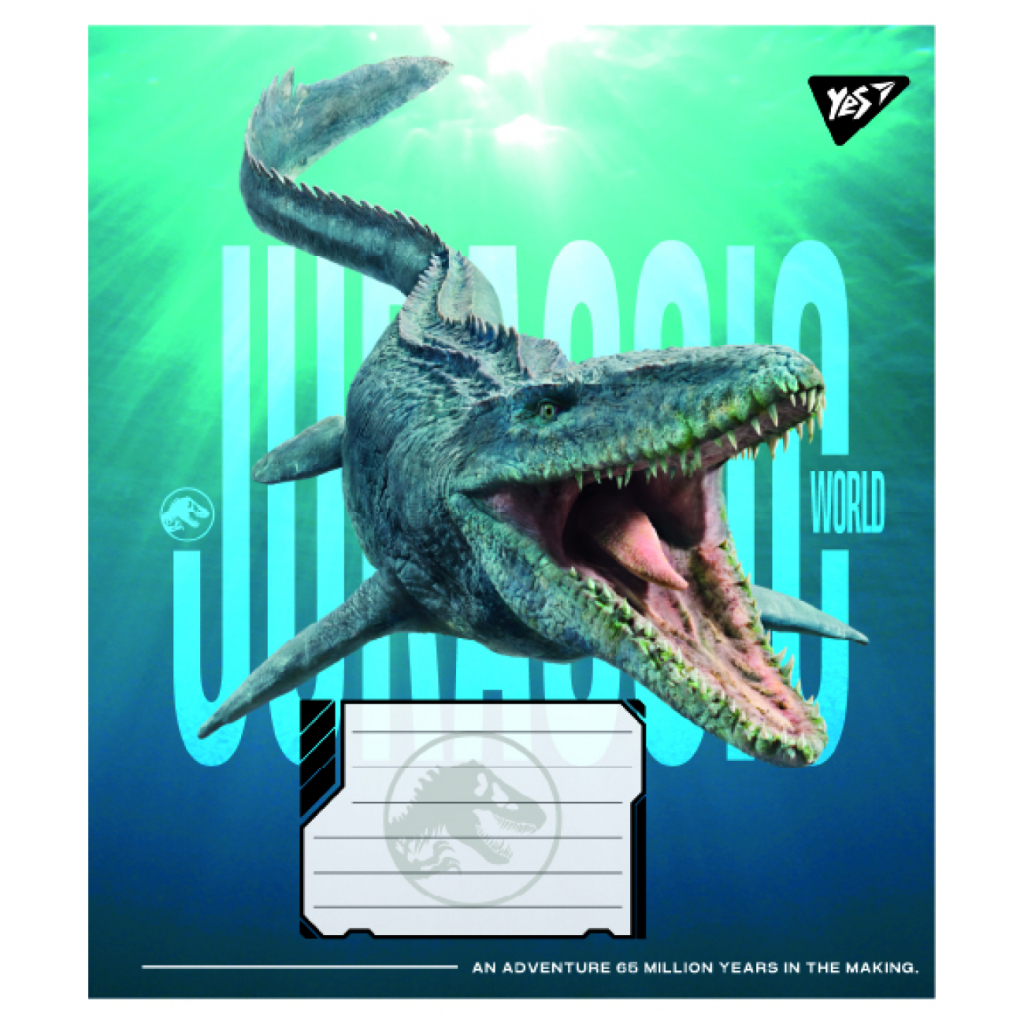 Зошит Yes JURASSIC WORLD ALIVE А5 24 аркушів лінія (767683) - зображення 3