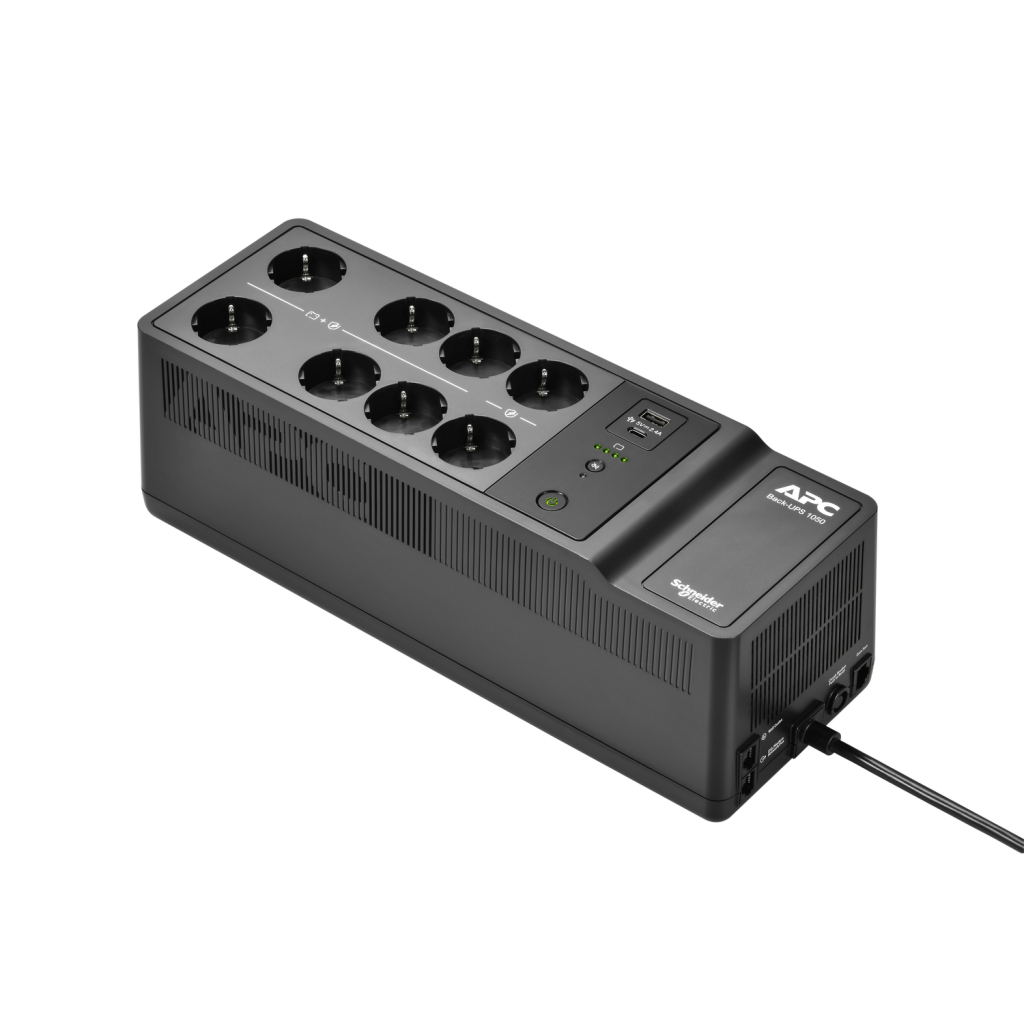 Пристрій безперебійного живлення APC Back-UPS 1050VA, 600W (BE1050G2-GR) - зображення 2