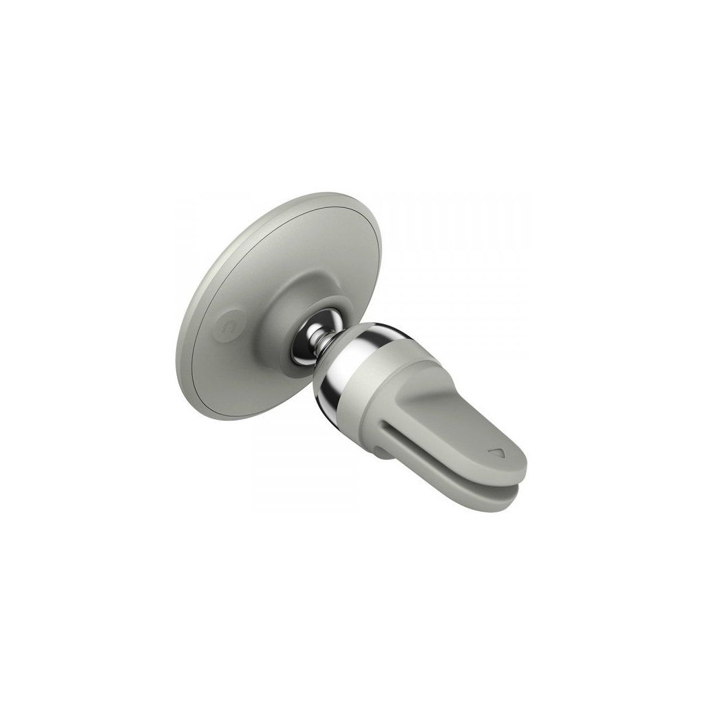 Універсальний автотримач Baseus Magnetic (на решітку) creamy-white (SUCC000102) - изображение 3