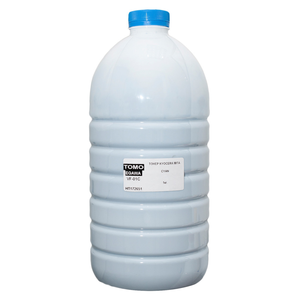 Тонер KYOCERA TK-5140/TK-8325, 1 kg CYAN Tomoegawa (VF-03C-1) - зображення 1