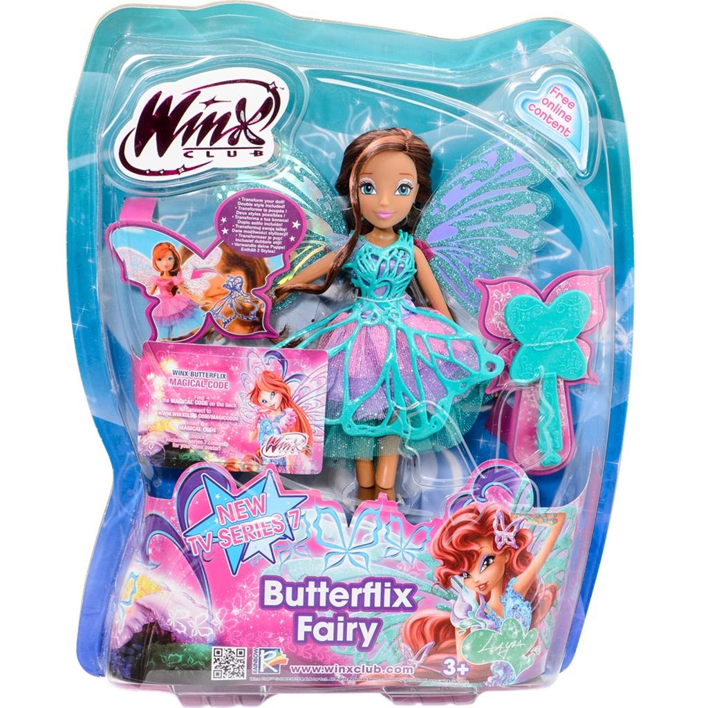Лялька WinX Butterflix Лейла 27 см (IW01131405) - зображення 1