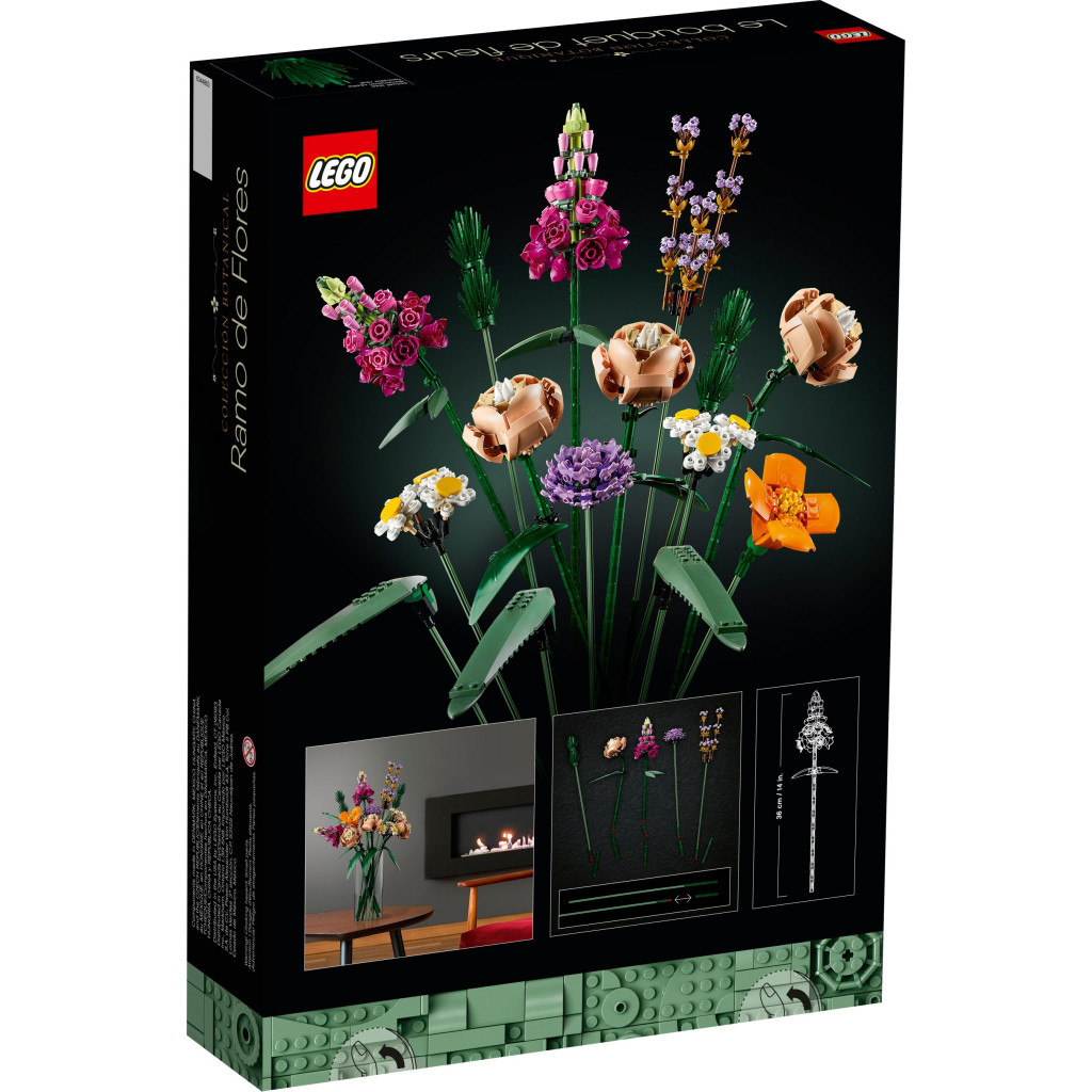 Конструктор LEGO Creator Expert Букет 756 деталей (10280) - зображення 8