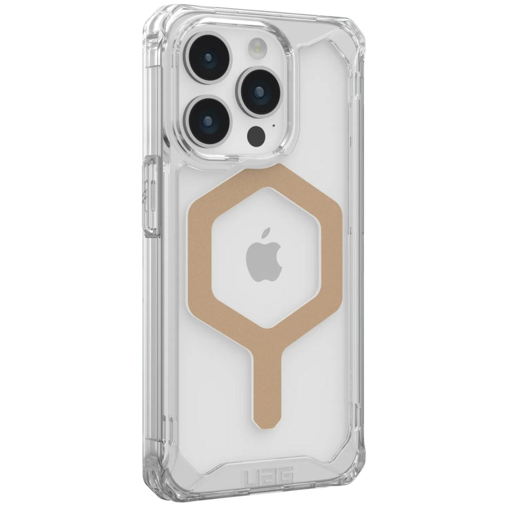 Чохол до мобільного телефона UAG Apple Iphone 15 Pro Plyo Magsafe, Ice/Gold (114286114381) - зображення 2