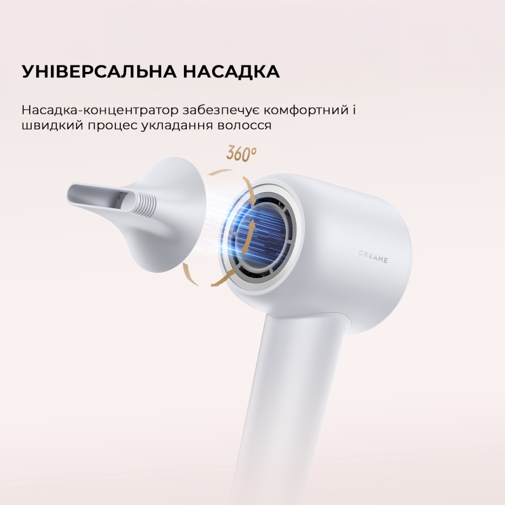 Фен Dreame Gleam Grey (AHD12A-GR) - зображення 10