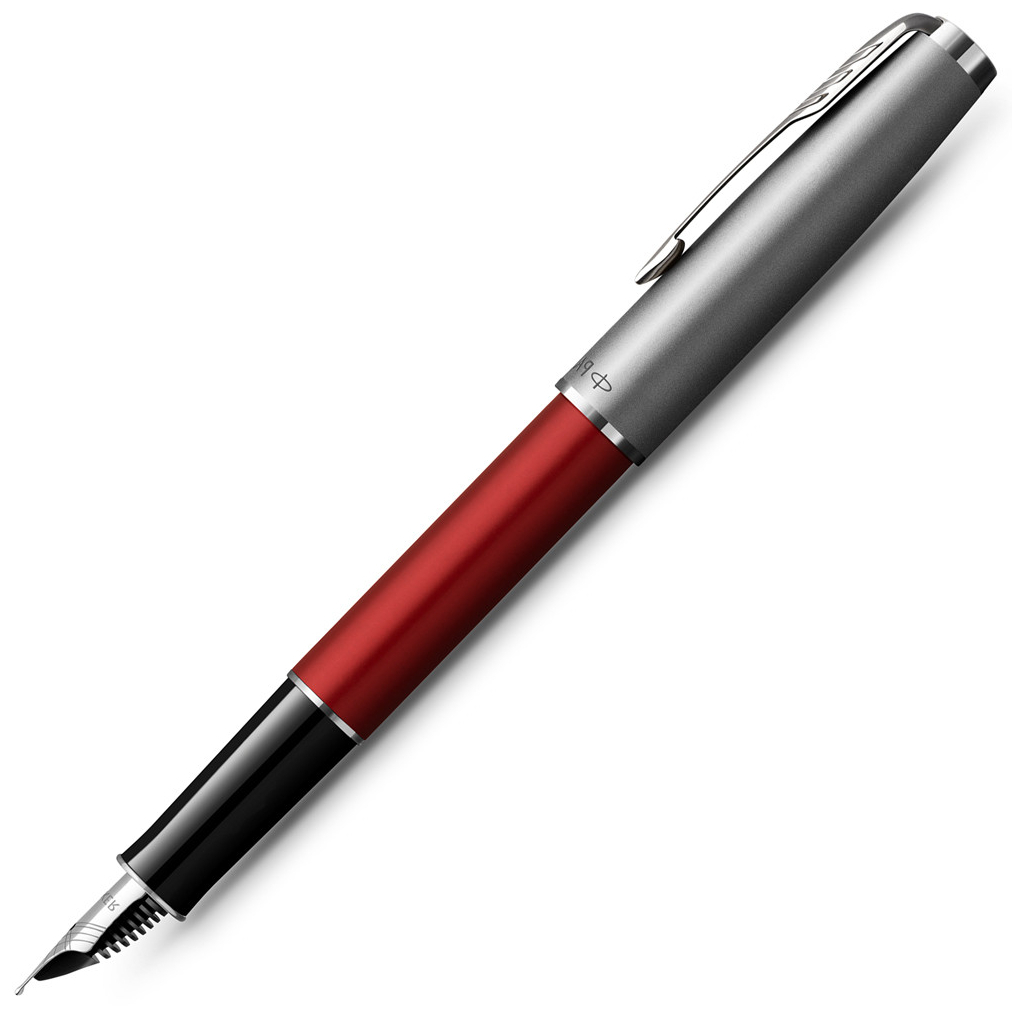 Ручка пір'яна Parker SONNET 17 Essentials Metal Red Lacquer CT  FP F (83 611) - зображення 4