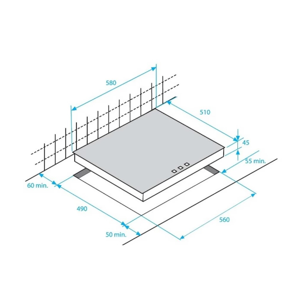 Варочна поверхня Beko HIC 64403 T (HIC64403T) - зображення 5