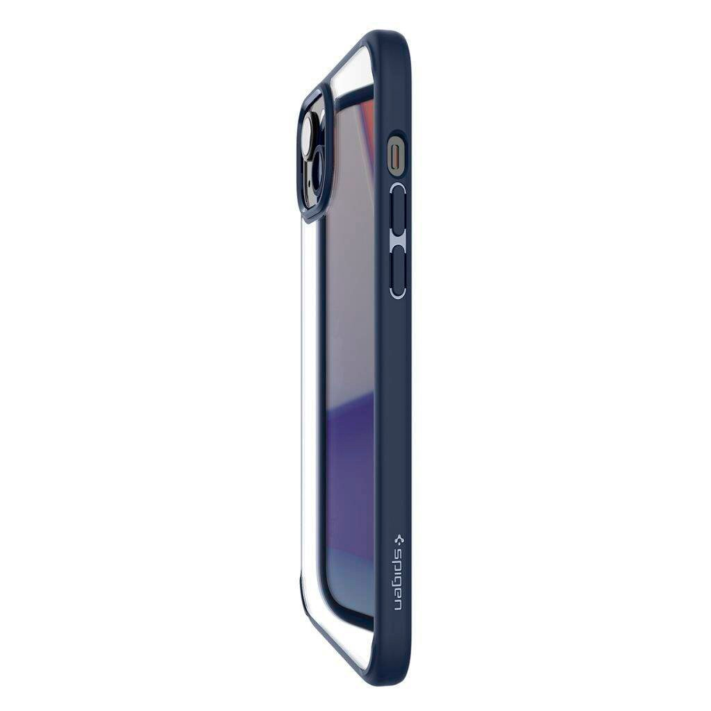 Чохол до мобільного телефона Spigen Apple iPhone 15 Ultra Hybrid Navy Blue (ACS06801) - зображення 5