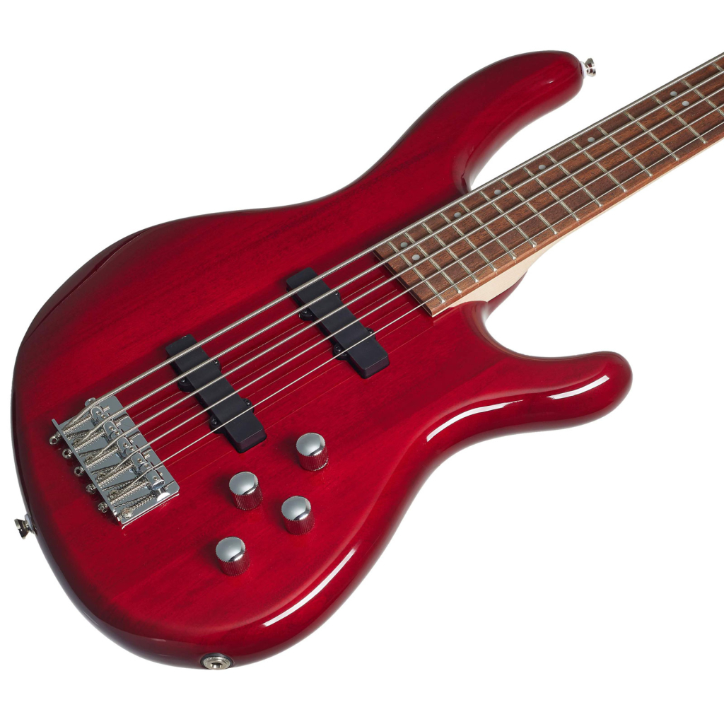 Бас-гітара Cort Action V Plus Trans Red (Action Bass V Plus TR) - зображення 2