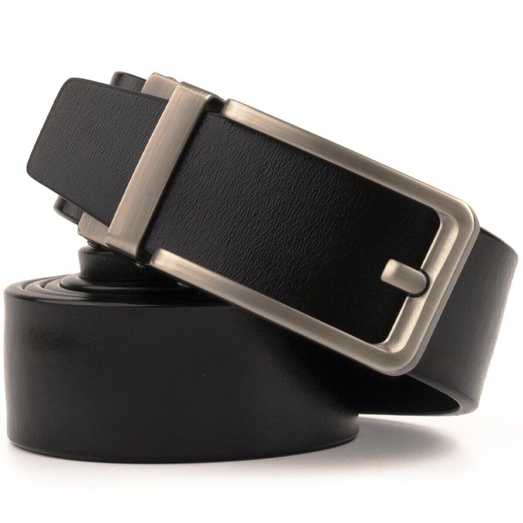 Ремінь Vintage З автоматичною пряжкою Чорний (20306) - зображення 5