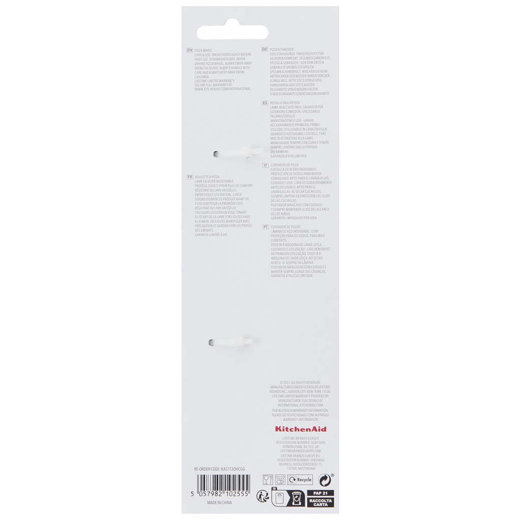 Ніж для піци KitchenAid Coreline, 22,7 см, сірий (KAS113OHCGG) - зображення 4