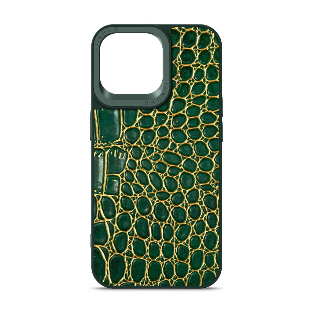 Чохол до мобільного телефона Harder Crocosaur Apple iPhone 14 Pro Max Green (ARM76726) - зображення 1