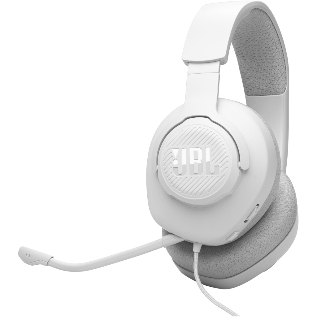 Навушники JBL Quantum 100M2 White (JBLQTUM100M2WHT) - зображення 6