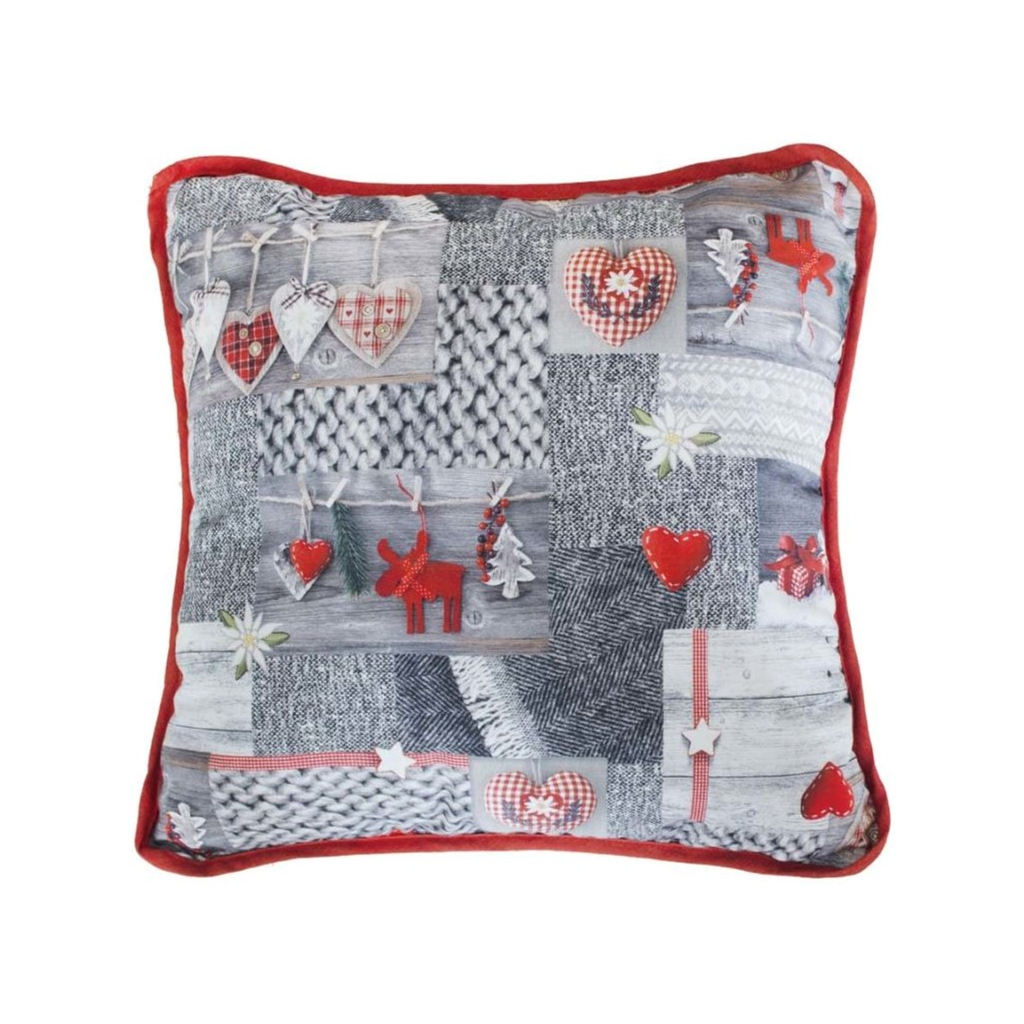 Наволочка Прованс декоративна Digitale Red 45х45 см (11262) - изображение 2