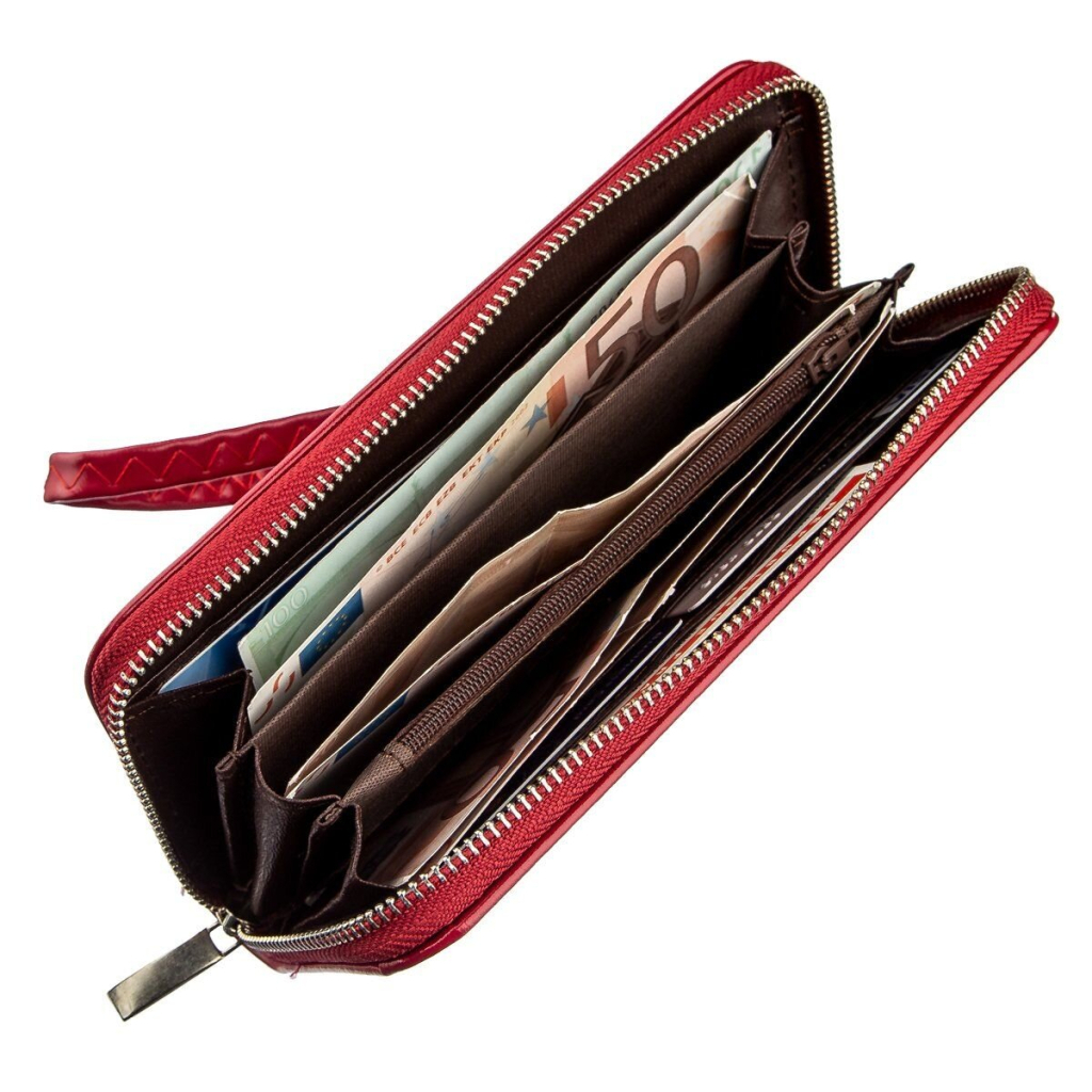 Гаманець Kivi З екошкіри Рожевий (19037) - зображення 3