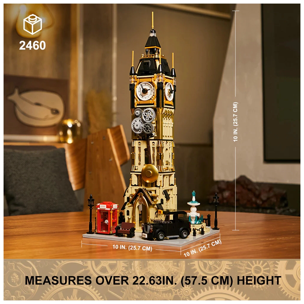 Конструктор Pantasy Original - Steampunk Парк Годинникова вежа в стилі стімпанк (85008) - зображення 2