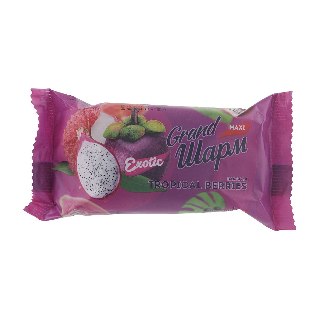 Тверде мило Grand Шарм Тропічні ягоди 125 г (4820195507216) - зображення 1