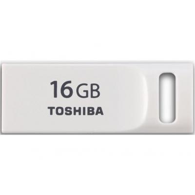 USB флеш накопичувач Toshiba 16GB Suruga White USB 2.0 (THNU16SIPWHITE(BL5) - зображення 1