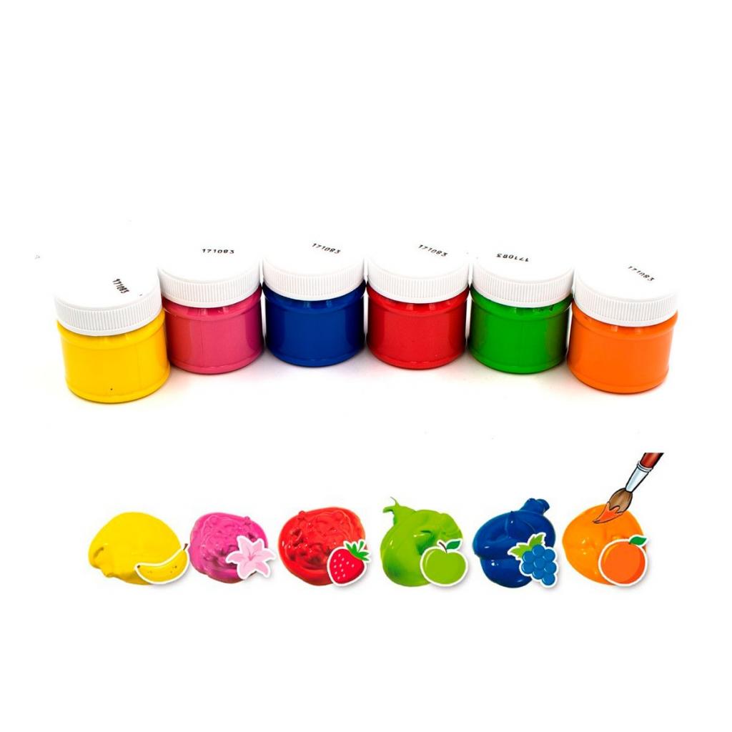 Гуашеві фарби Ses 6 кольорів з ароматом (00334S) - зображення 3