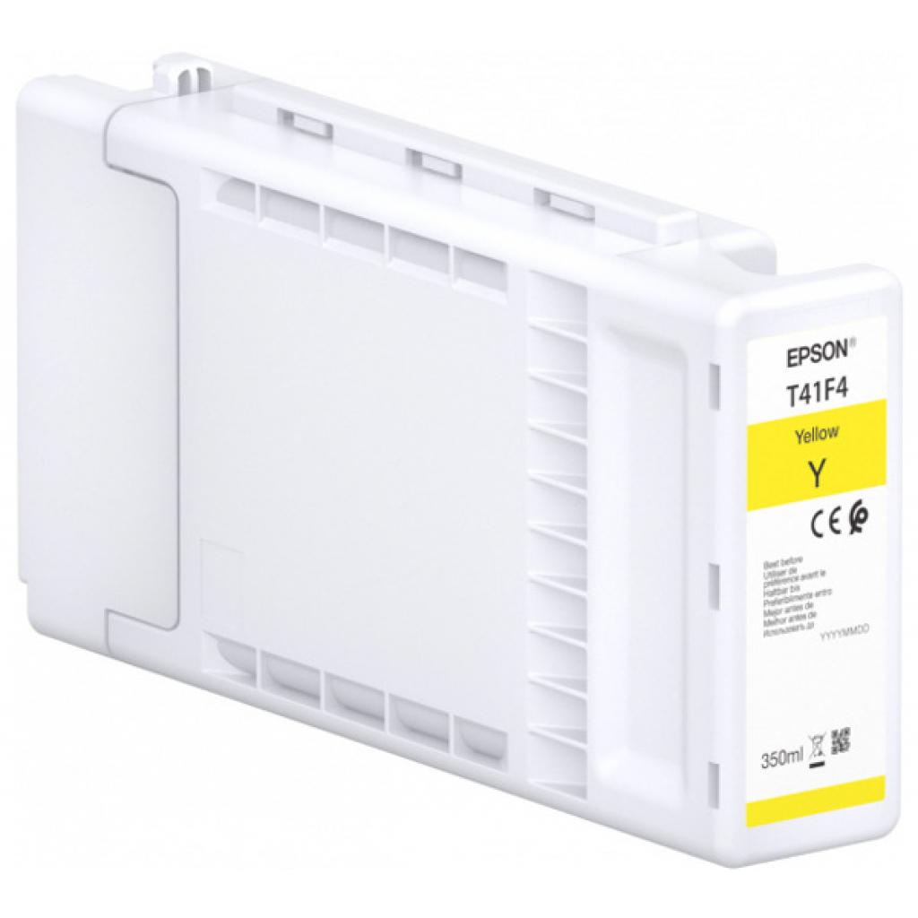 Картридж Epson SureColor SC-T3400/5400 YELLOW 350ML UltraChrome (C13T41F440) - изображение 1