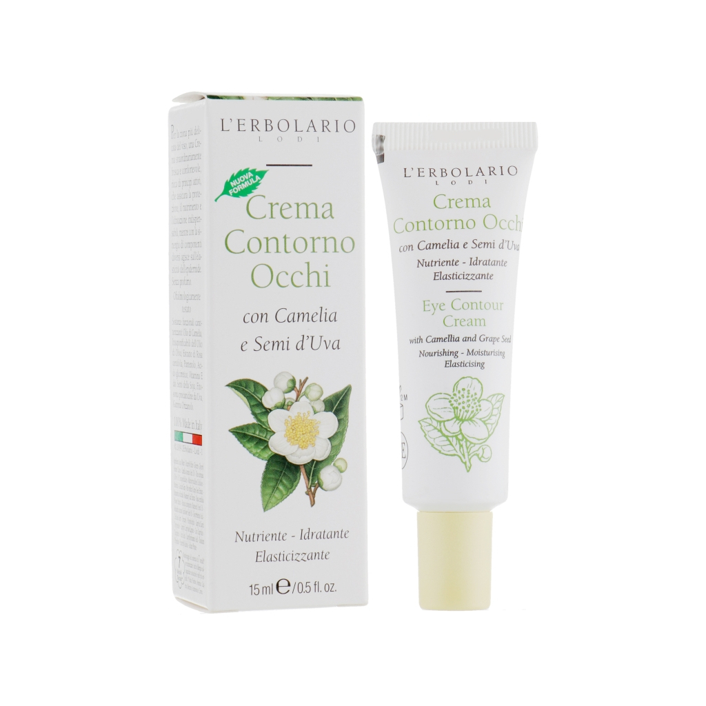 Крем для шкіри навколо очей L'Erbolario з камелією та виноградними кісточками 15 мл (8022328103500) - зображення 1