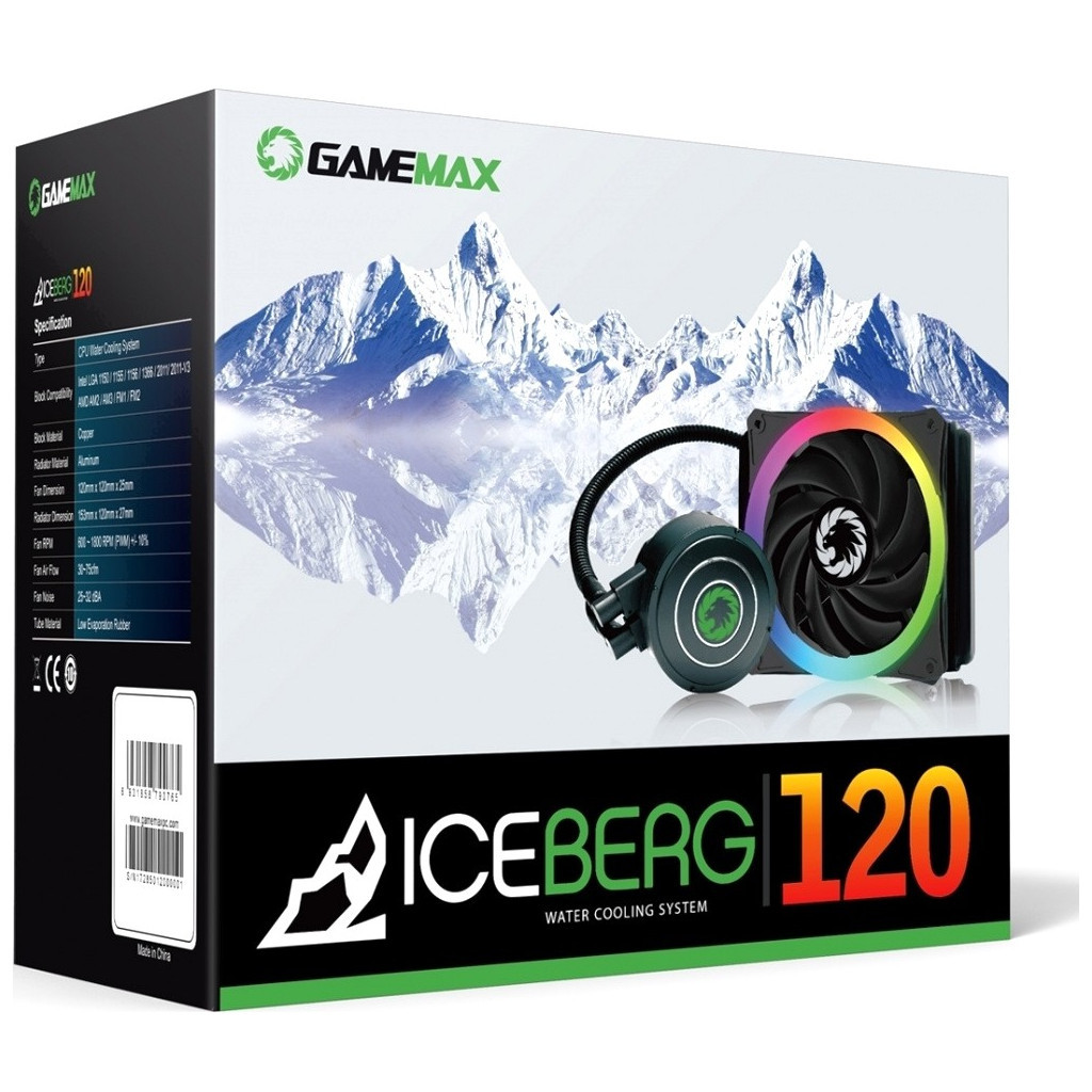 Система рідинного охолодження Gamemax Iceberg 120 - зображення 9