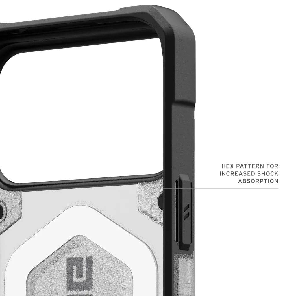 Чохол до мобільного телефона UAG Pathfinder Clear MagSafe iPhone 17 Pro Max Ice/Silver (114552114333) - зображення 3