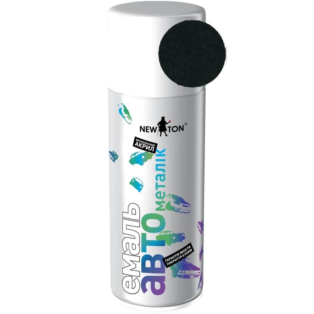 Аерозольна фарба для автомобіля New Ton 360 мет. сочі, аероз. 400 мл (000000426) - зображення 1