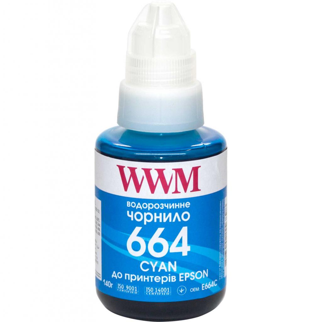 Чорнило WWM Epson L110/L210/L300 140г Cyan (E664C) - зображення 1