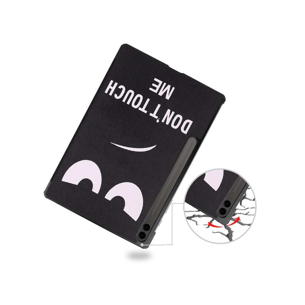 Чохол до планшета BeCover Smart Case Samsung Galaxy Tab S10 Plus (SM-X820/SM-X826) 12.4" Dont Touch (712242) - зображення 3