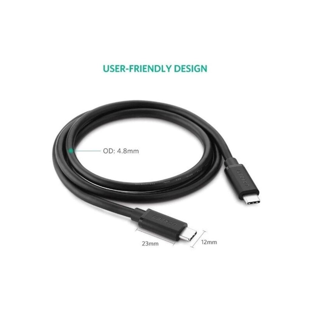 Дата кабель USB-C to USB-C 2.0m Ugreen (UGR-10306) - зображення 8