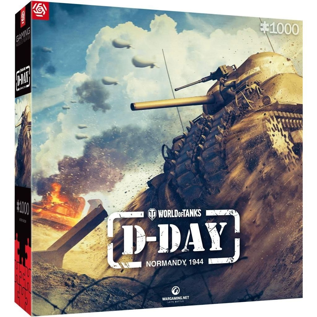 Пазл GoodLoot World of Tanks D-DAY 1000 ел. (5908305247524) - изображение 1