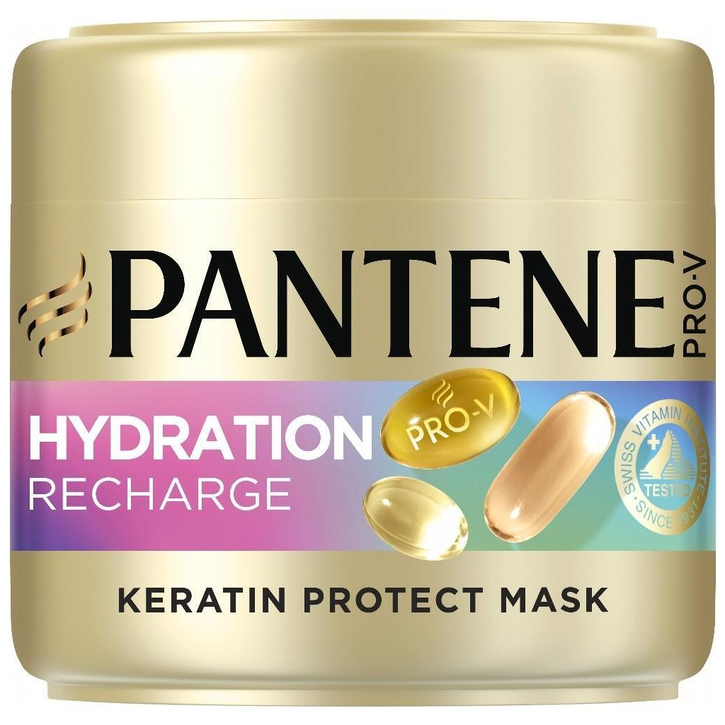 Маска для волосся Pantene Pro-V Hydration Recharge 300 мл (8700216938778) - зображення 1