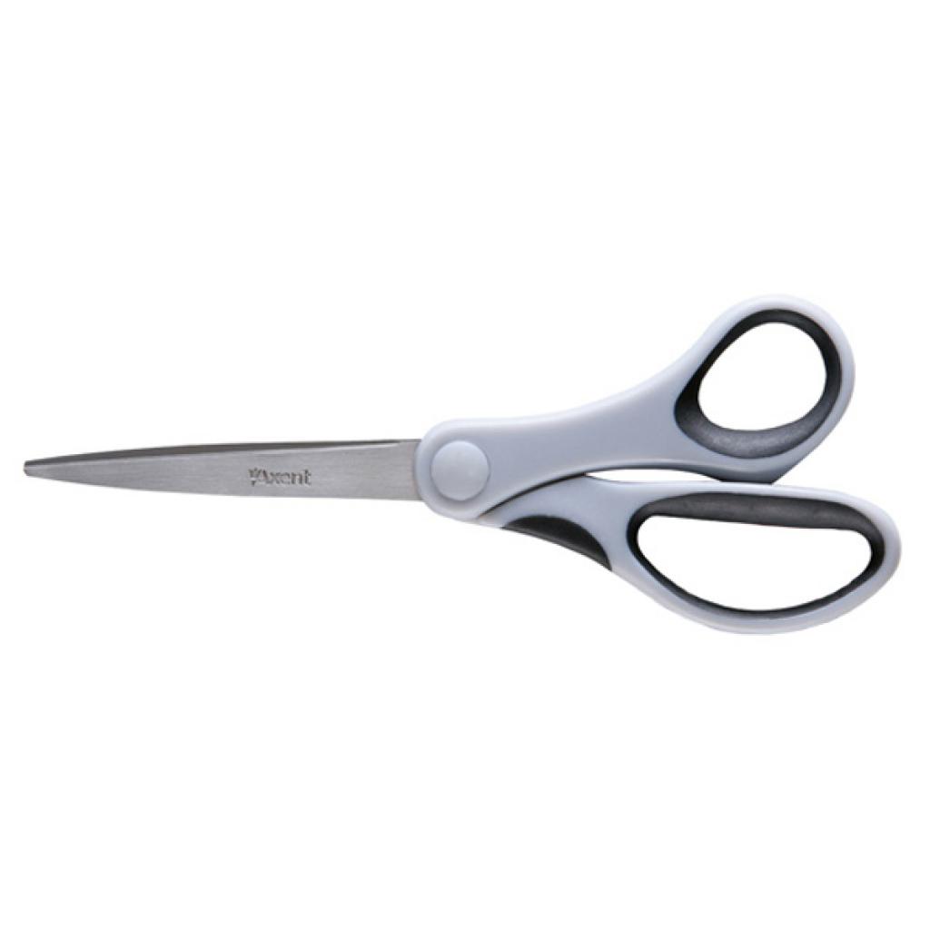 Ножиці Axent Duoton, 20 см, gray-black (6302-01-А) - зображення 1