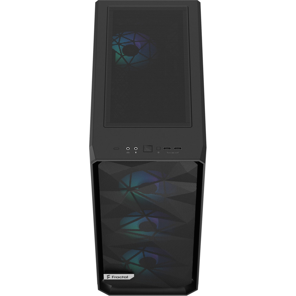 Корпус Fractal Design Meshify 2 Compact Lite RGB Bla (FD-C-MEL2C-05) - изображение 7