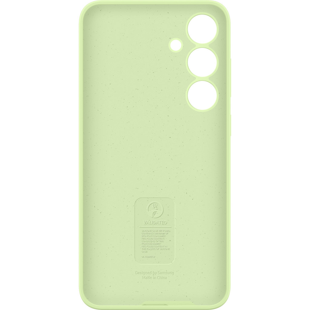 Чохол до мобільного телефона Samsung Galaxy S24+ (S926) Silicone Case Lime (EF-PS926TGEGWW) - зображення 5