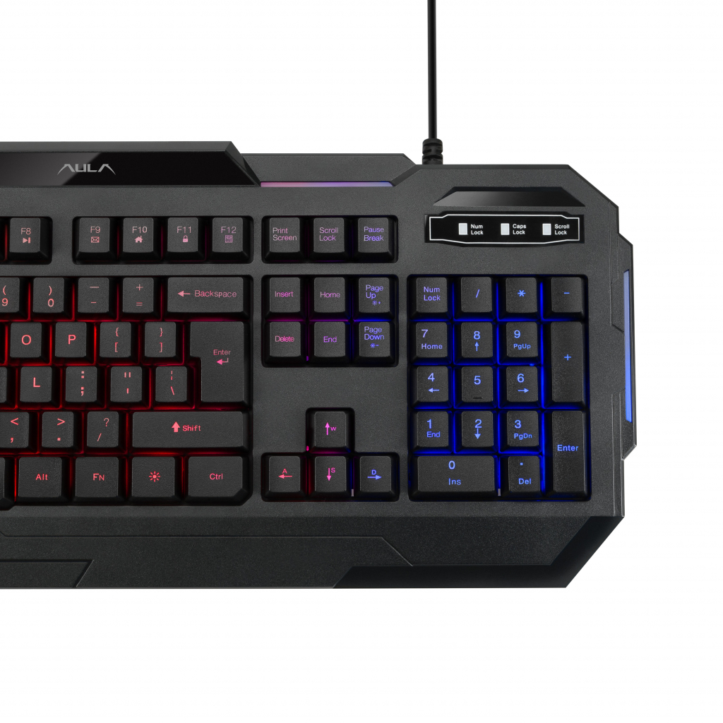 Клавіатура Aula Terminus gaming keyboard EN/RU (6948391234519) - зображення 4