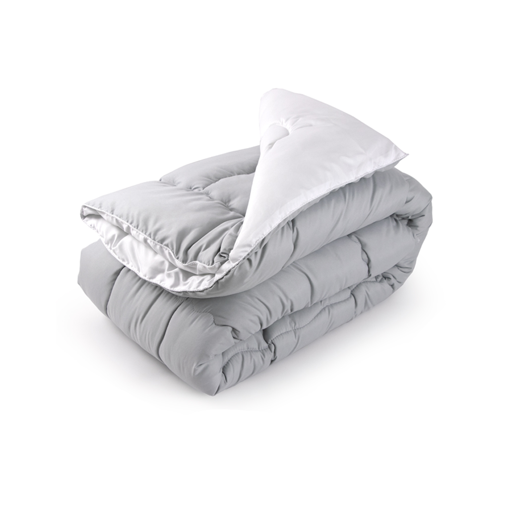 Ковдра Руно зимова силіконова Grey White 172 х 205 (316.52_Grey White) - зображення 2