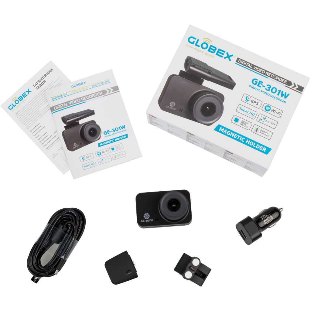 Відеореєстратор Globex GE-301W - зображення 11