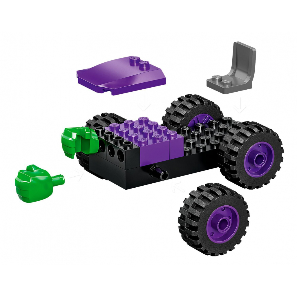 Конструктор LEGO Disney Сутичка Халка і Носорога на вантажівках (10782) - зображення 5