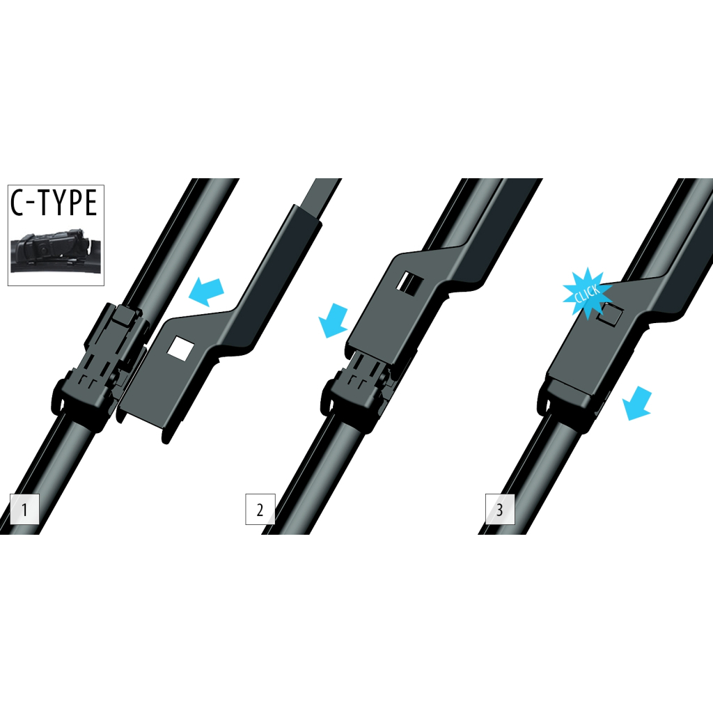 Щітка склоочисника OXIMO 650+375мм (WC350625) - зображення 4