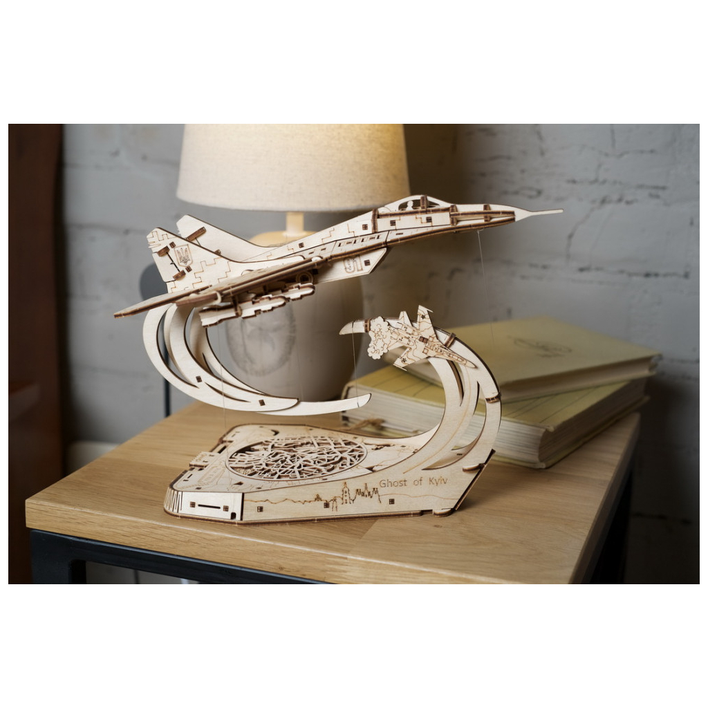 Конструктор Ugears Привид Києва (6337408) - зображення 10