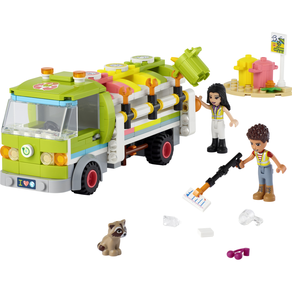 Конструктор LEGO Friends Сміттєпереробна вантажівка 259 деталей (41712) - зображення 9