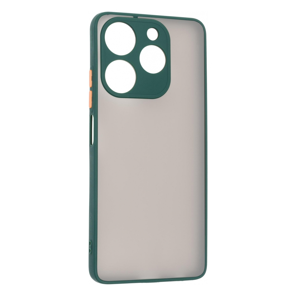 Чохол до мобільного телефона Armorstandart Frosted Matte Tecno Spark 10 Pro (KI7) Dark Green (ARM70502) - зображення 1