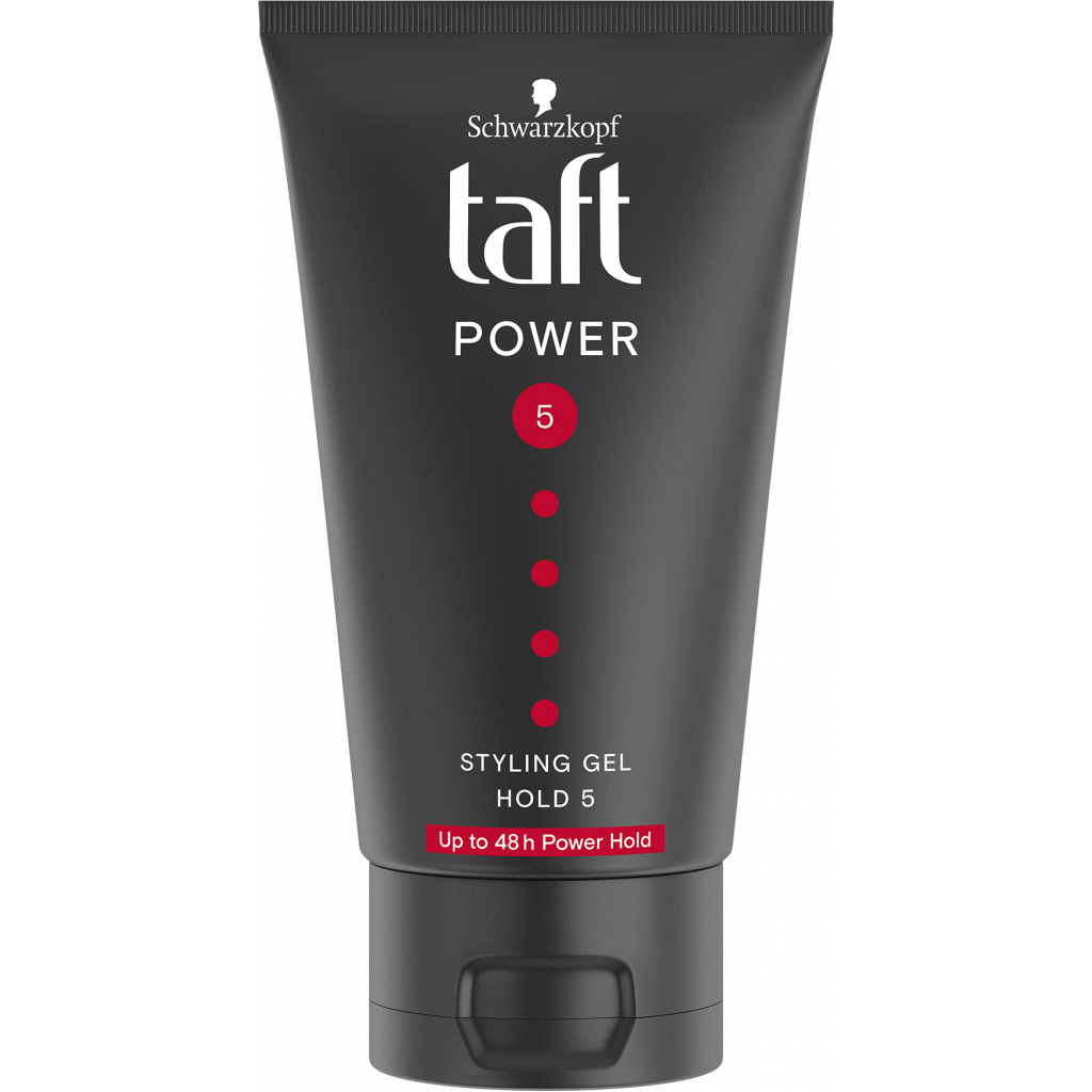 Гель для волосся Taft Power Кофеїн Фіксація 5 150 мл (5410091759629) - зображення 1