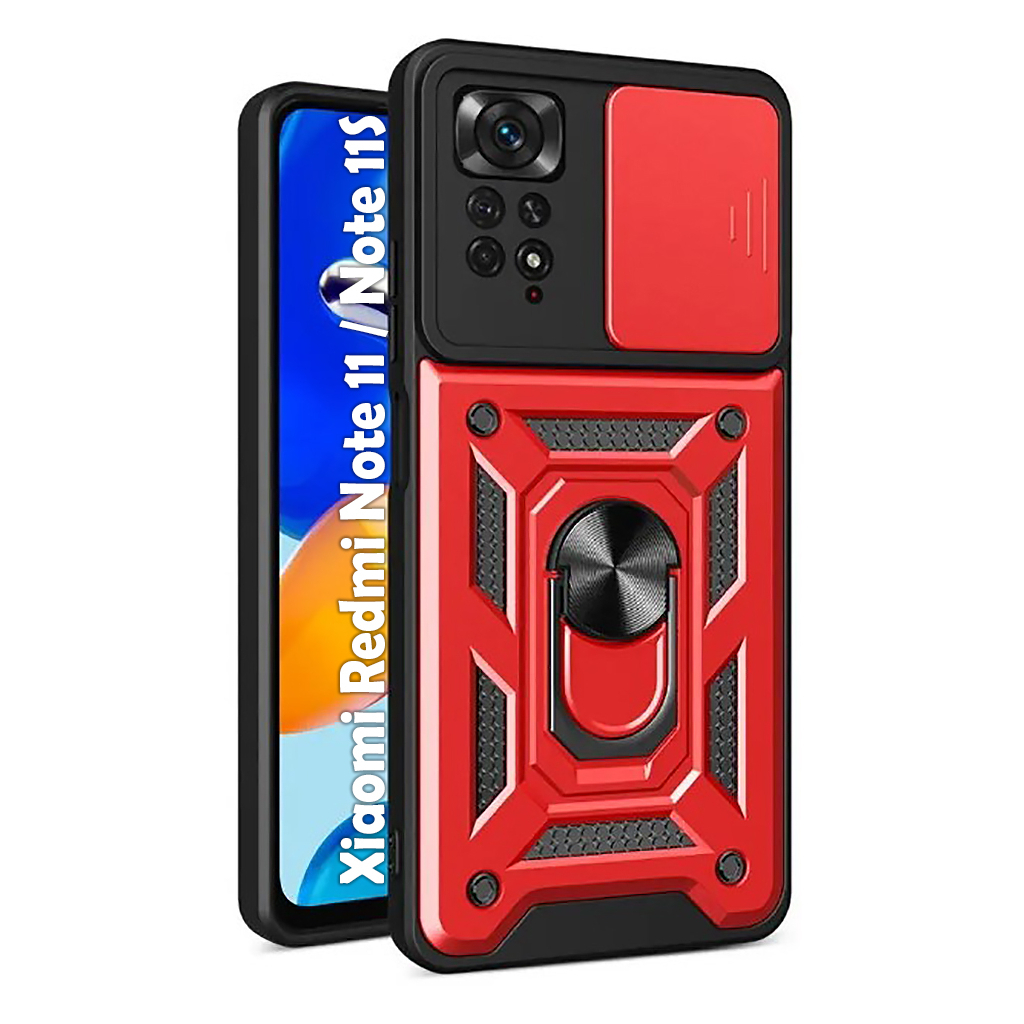 Чохол до мобільного телефона BeCover Military Xiaomi Redmi Note 11 / Note 11S Red (707415) - зображення 1